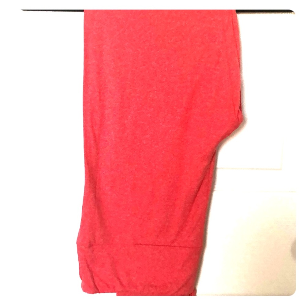 TC Lularoe Leggings Coral